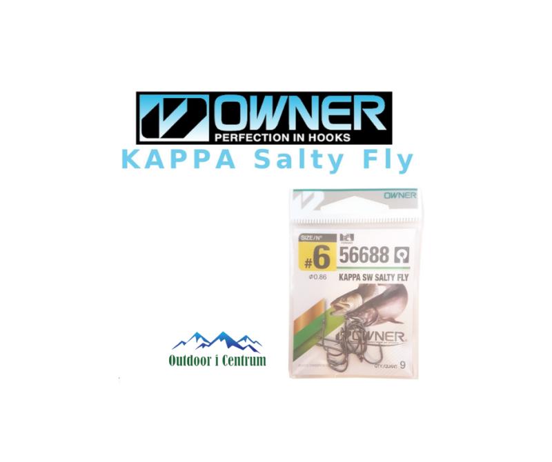 Owner Kappa Sw Salty Fly Fluekroge - Kortskaftet Krog