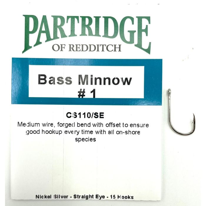 Bass Minnow fra Partridge