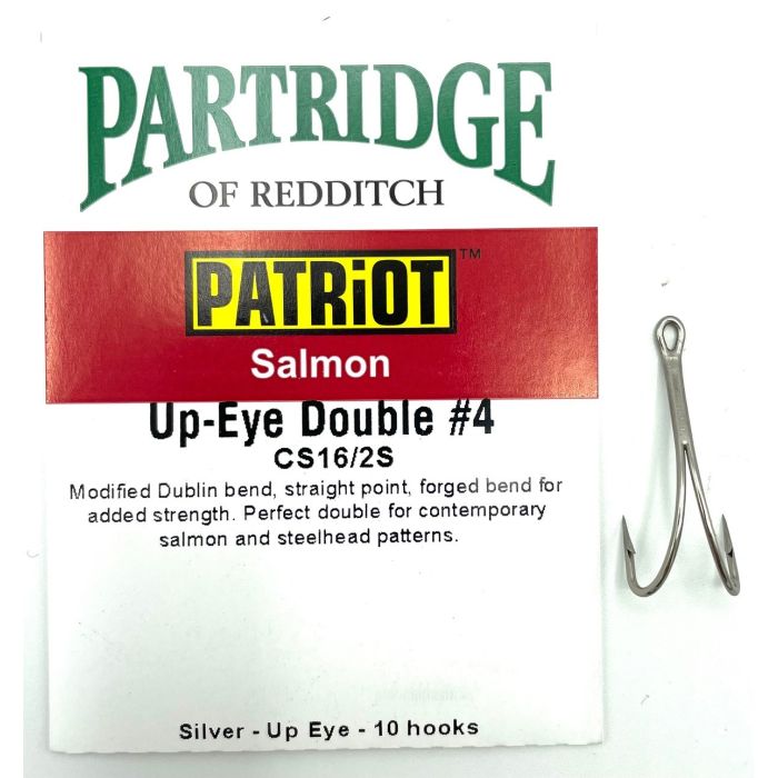 Patriot Up Eye Double Sølv fra Partridge
