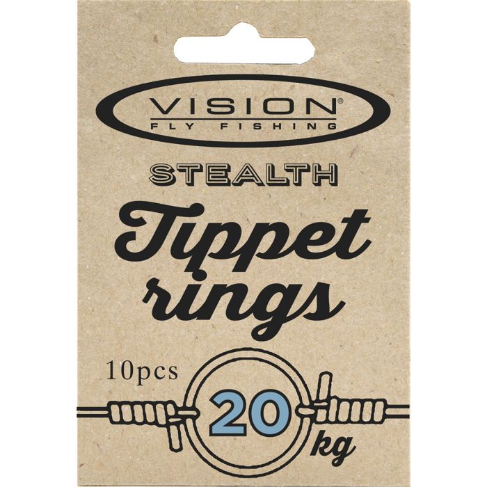 Tippet Rings 20kg. fra Vision